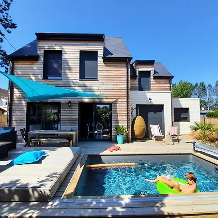 Rare A - Maison Neuve Avec Piscine Et Jardin * Cabourg